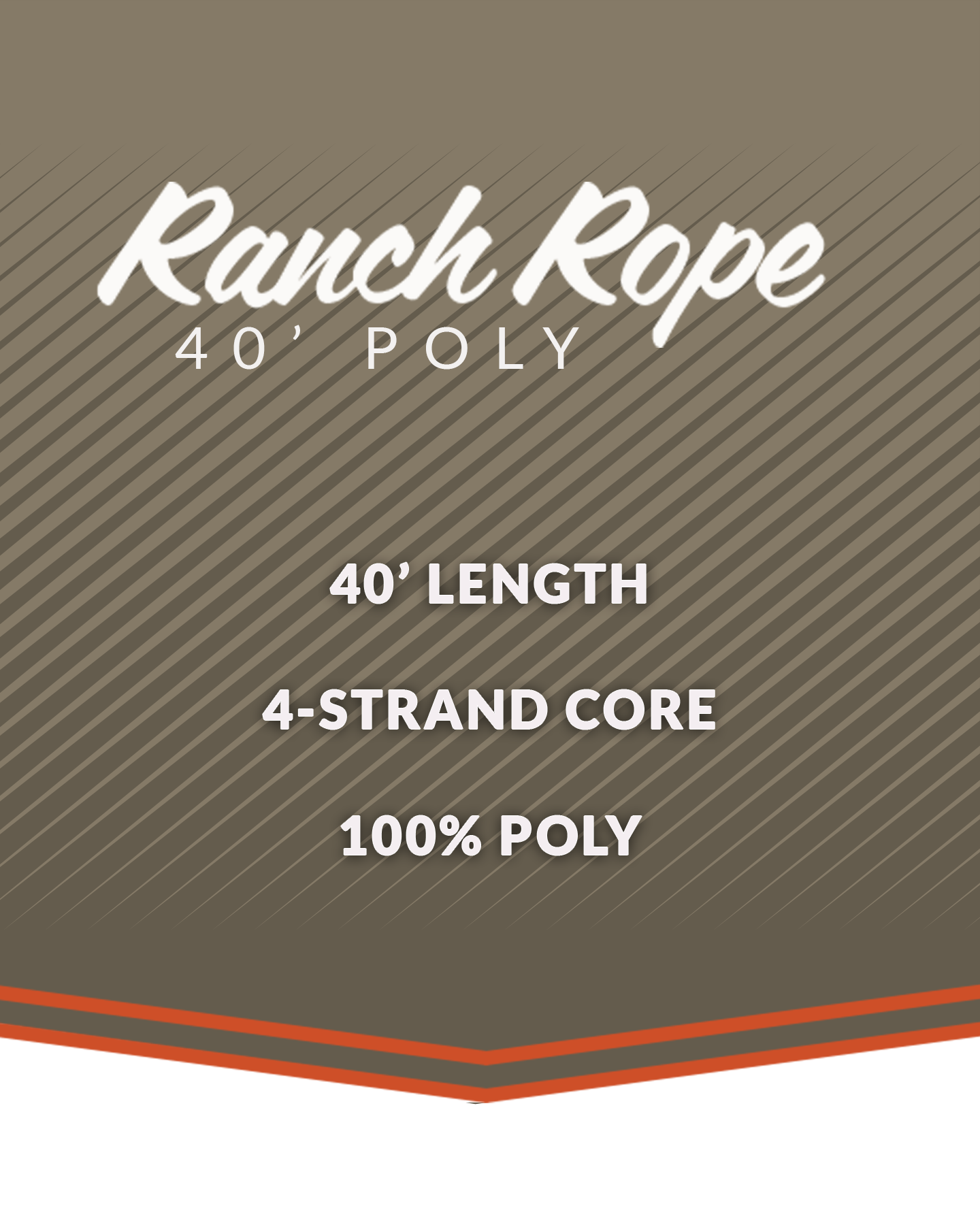The Lone Star Ranch Rope - Poly