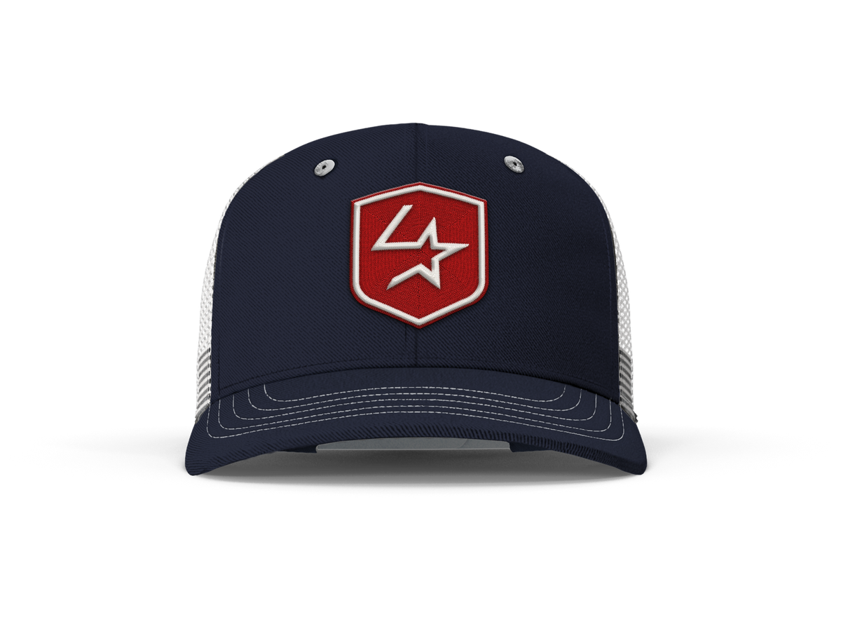 Lone Star Ropes Trucker Cap - Navy/White
