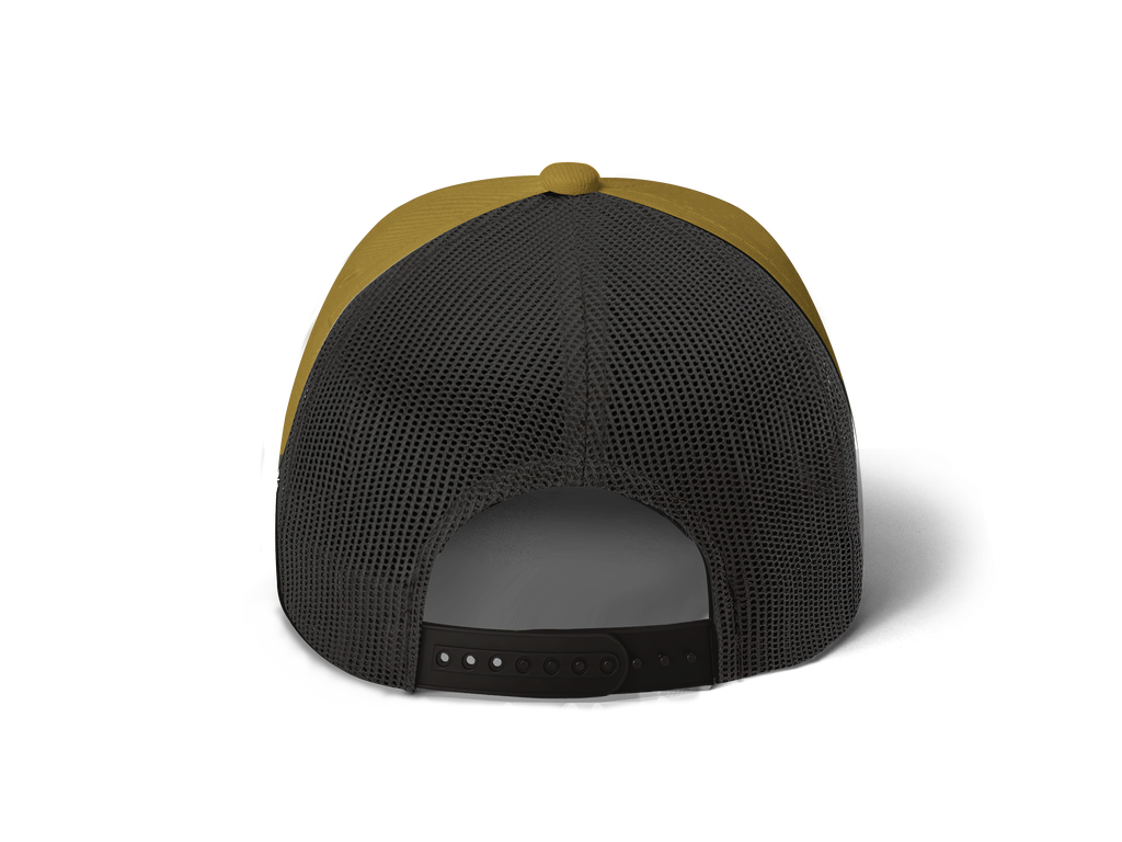 Lone Star Ropes Trucker Cap - Mustard/Black