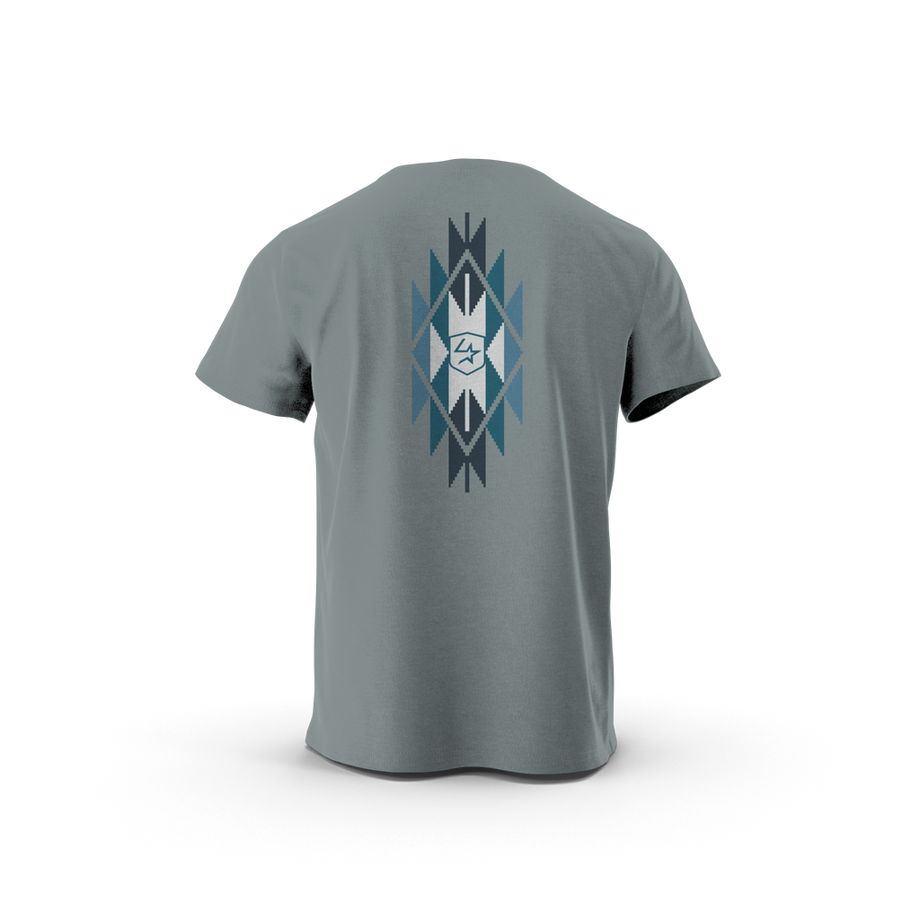 Lone Star Ropes Short Sleeve Roper Tee - Granite