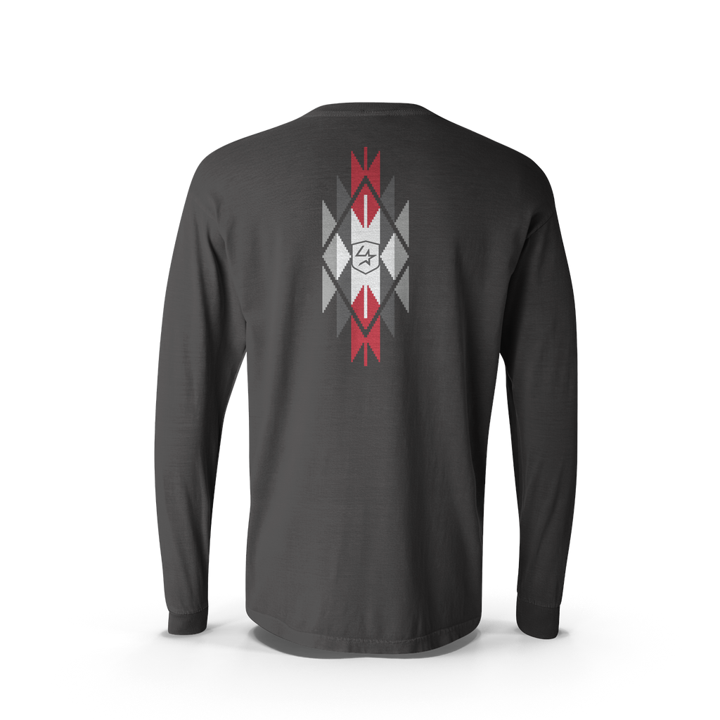 Lone Star Ropes Long Sleeve Roper Tee - Black