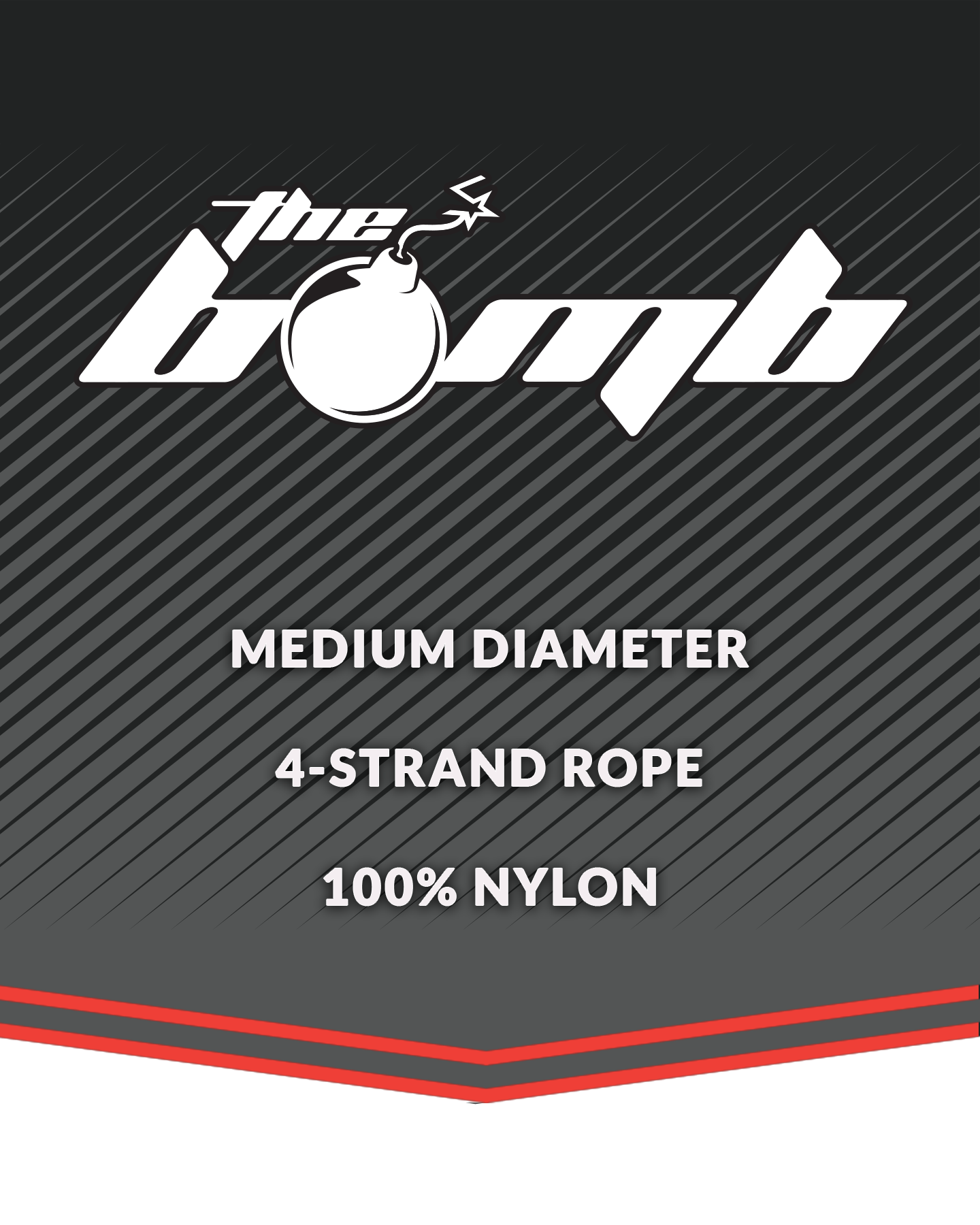 The Lone Star Bomb 4-Strand Team Rope