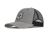 Lone Star Ropes Trucker Cap - Light Grey/Black