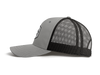 Lone Star Ropes Trucker Cap - Light Grey/Black
