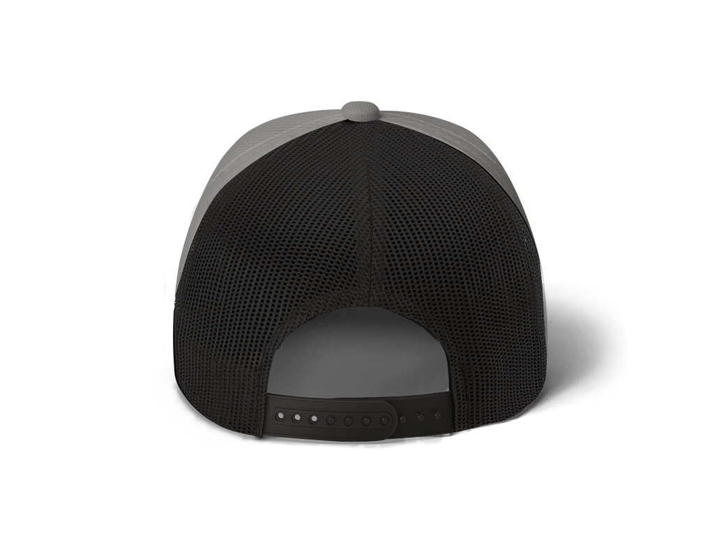 Lone Star Ropes Trucker Cap - Light Grey/Black
