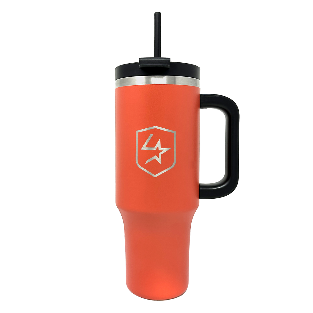 Lone Star Ropes 40 oz Mug by ICEHOLE - Orange