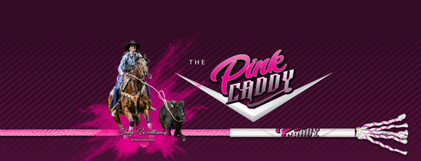 The Pink Caddy Breakaway Rope by Lone Star Ropes