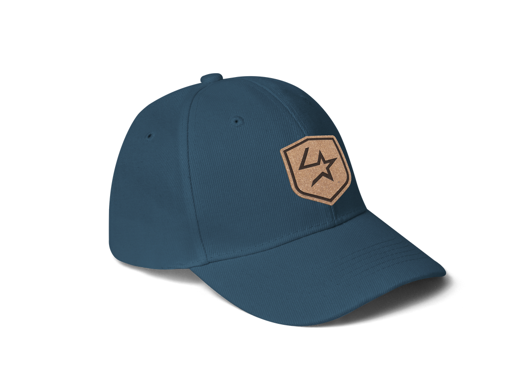 Lone Star Ropes Cap w/ Leather Shield - Blue