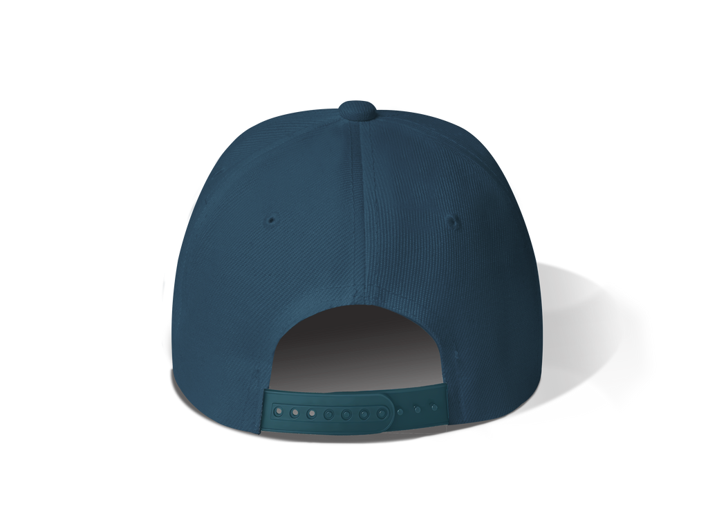 Lone Star Ropes Cap w/ Leather Shield - Blue