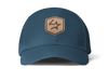 Lone Star Ropes Cap w/ Leather Shield - Blue