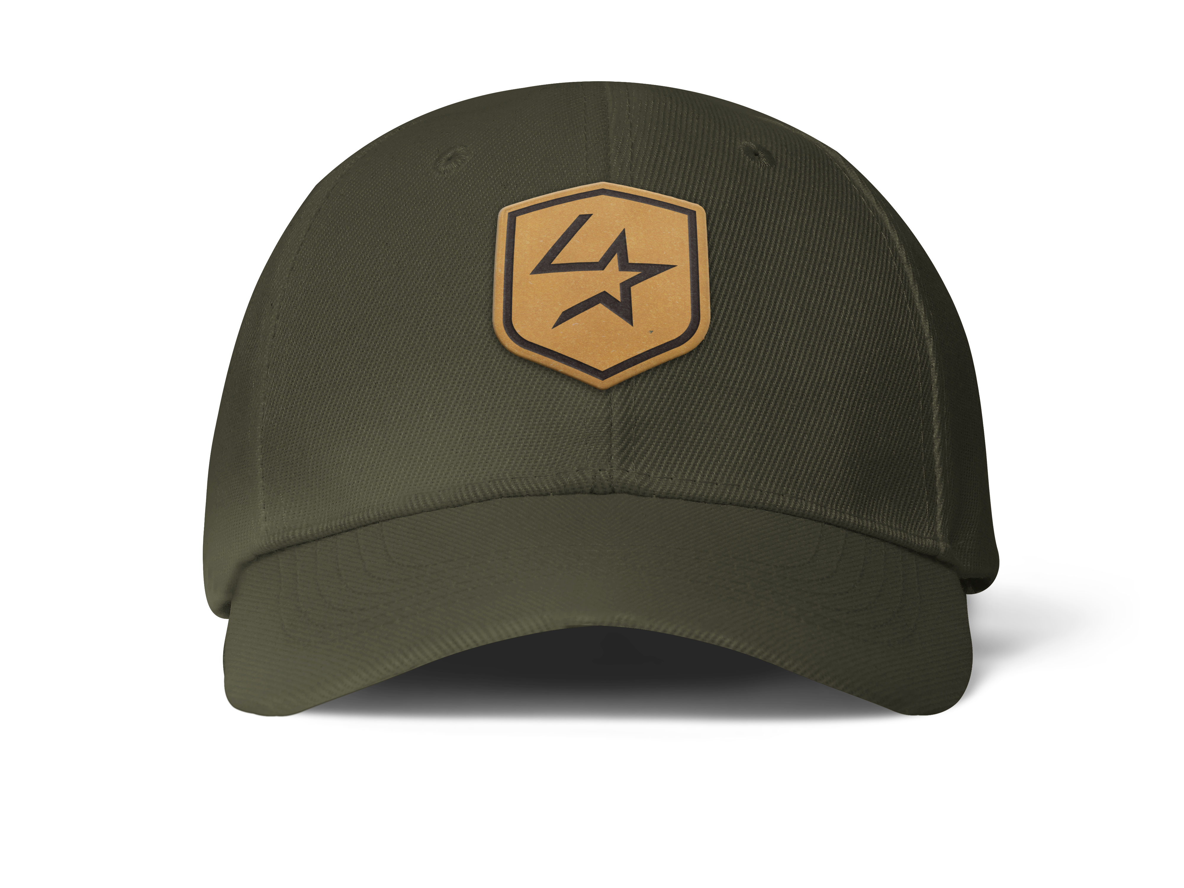 Lone Star Ropes Cap w/ Leather Shield - Green