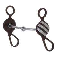 Tyler Magnus Short Concho Snaffle Bit