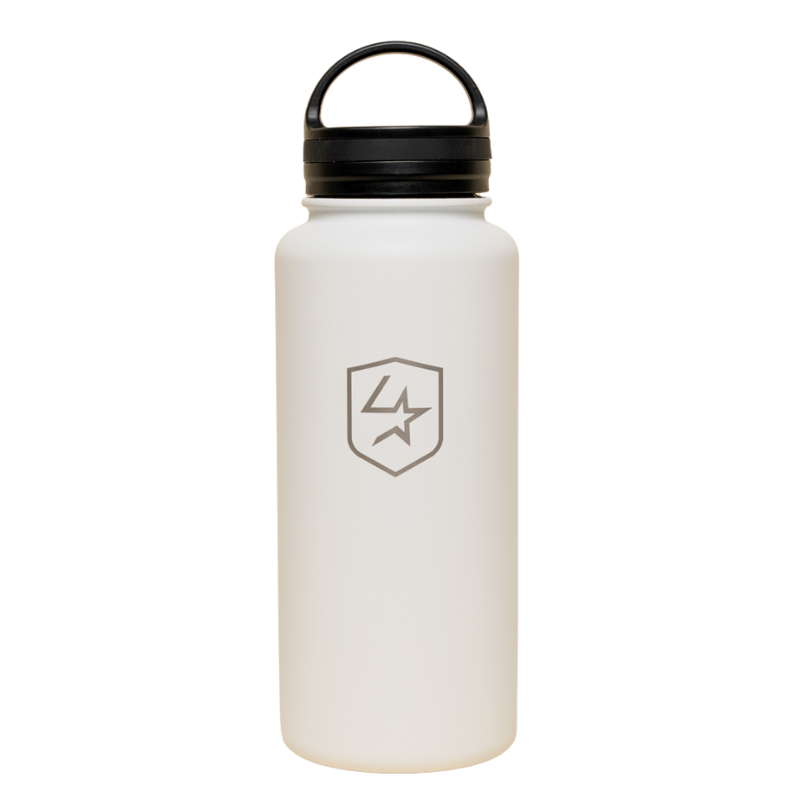 Lone Star Ropes 32 oz Bottle by ICEHOLE - WHITE