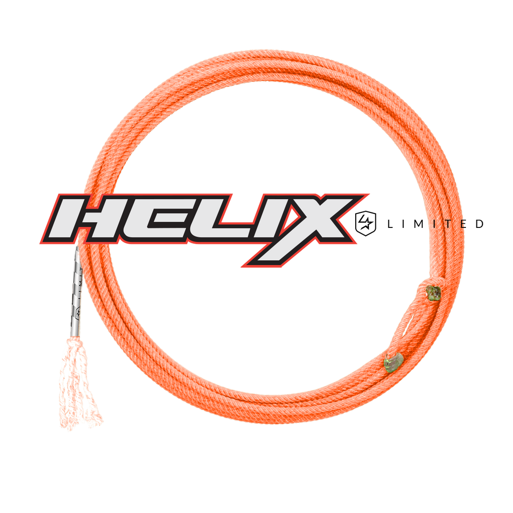 Limited Orange Helix Head Rope Lone Star Ropes