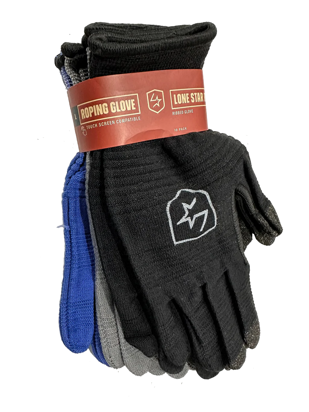 Lone Star Ribbed Roping Glove