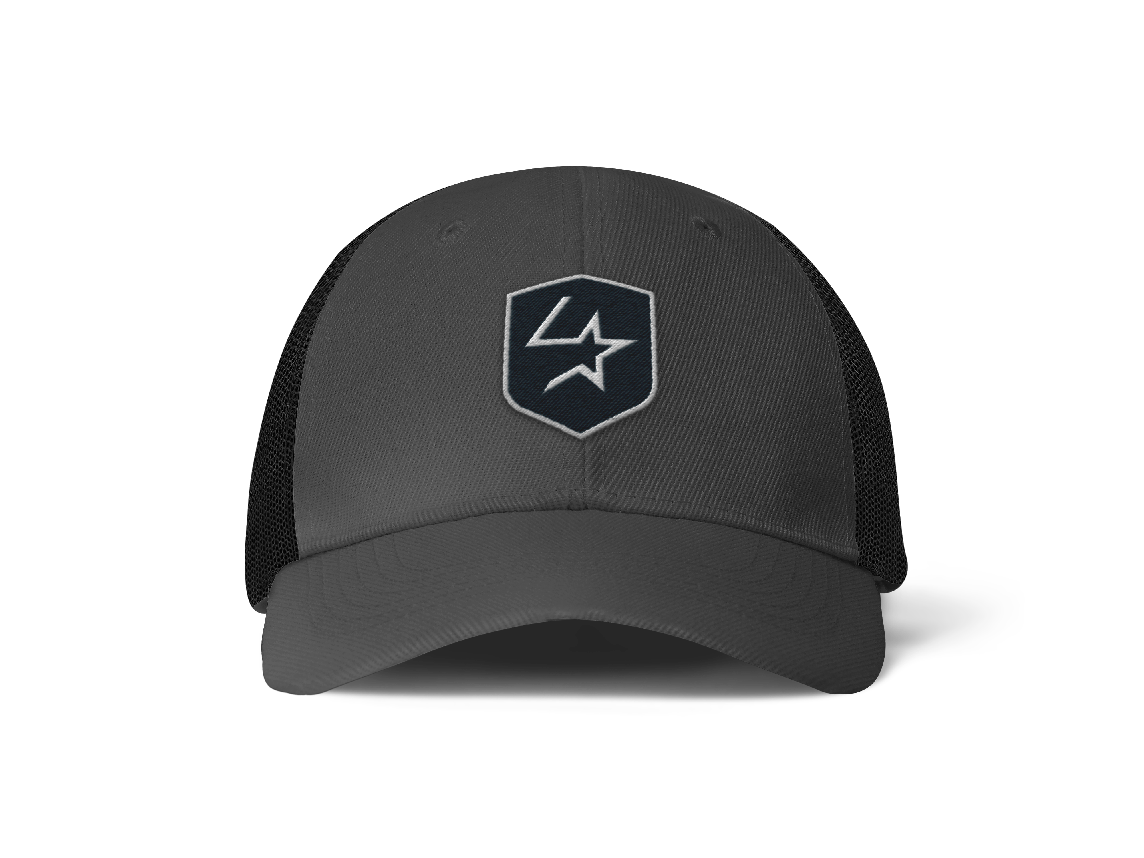 Lone Star Ropes Trucker Cap - Dark Grey