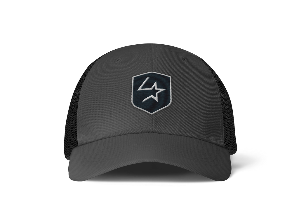Lone Star Ropes Trucker Cap - Dark Grey