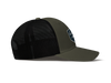 Lone Star Ropes Trucker Cap - Olive/Black