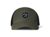 Lone Star Ropes Trucker Cap - Olive/Black